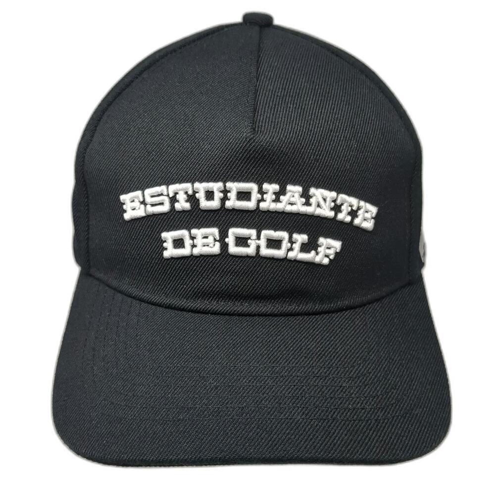 Students 5 Panel Black One Size Estudiante De Golf Avion Tequila Embroidery hat